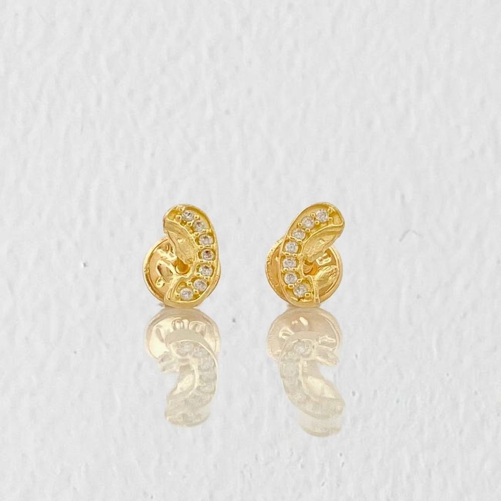 Topos Rostro Virgen Maria 0.85g / 4.18mm Oro Amarillo 18K