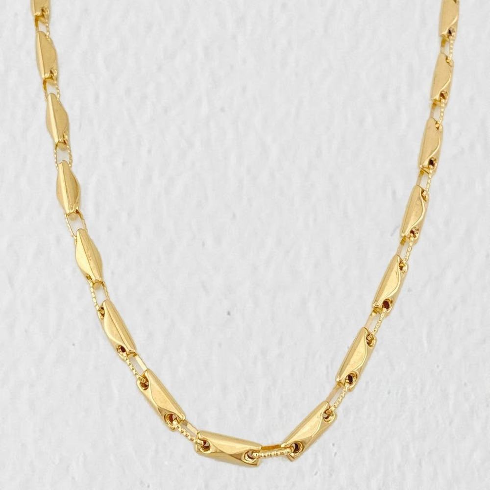 Cadena Rustica 14.7g / 60cm / 3.6mm Oro Amarillo 18K