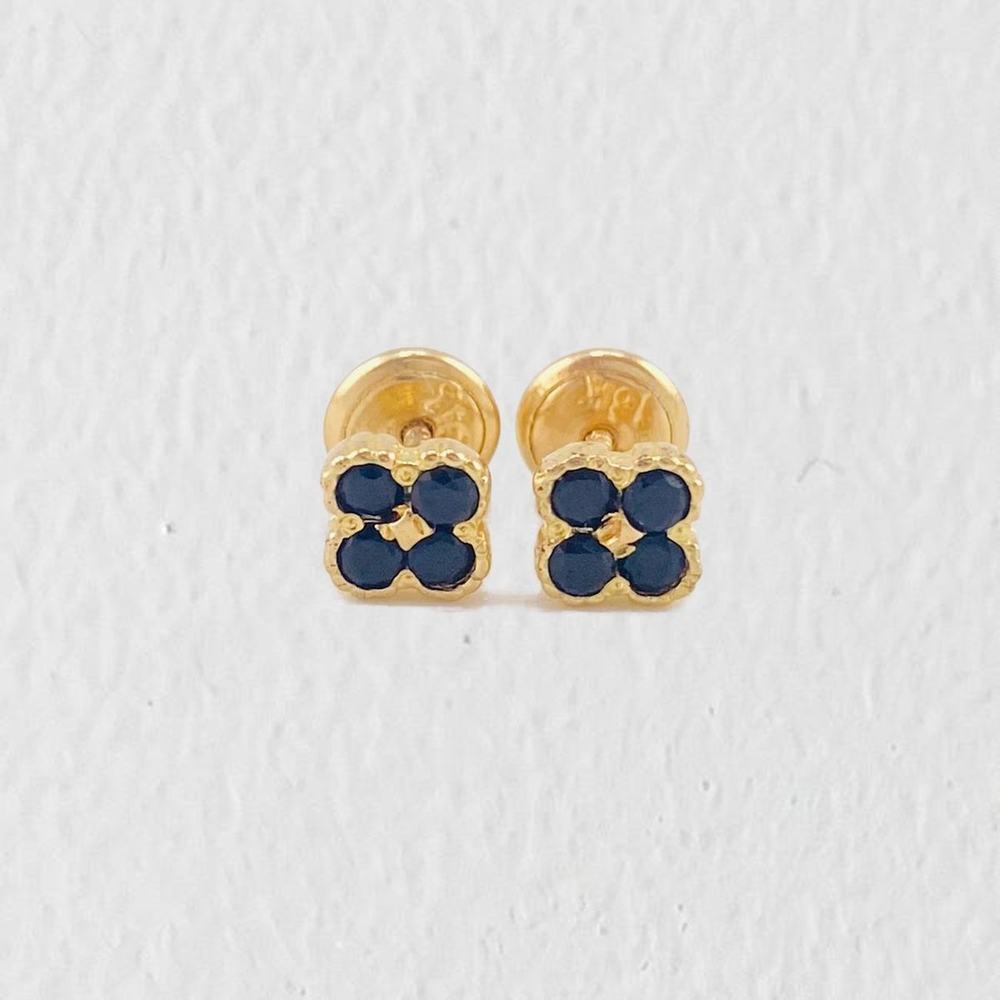 Topos Trebol 1.05g / 5.09mm Oro Amarillo 18K