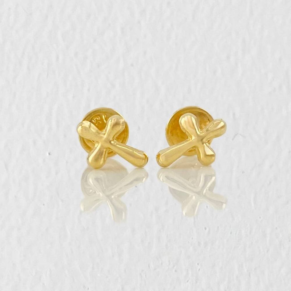 Topos Cruz 0.5g / 5.64mm Oro Amarillo 18K