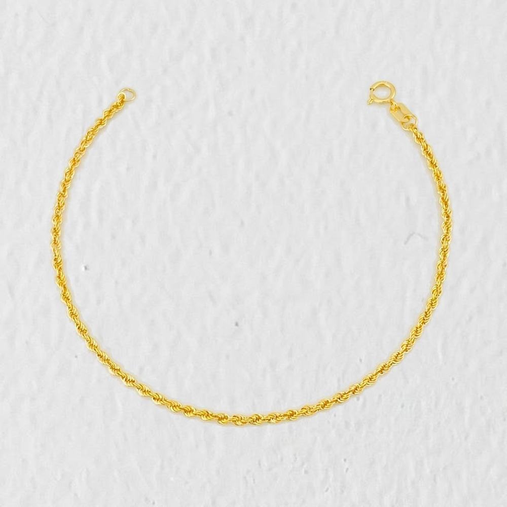 Pulso Lazo 0.8g / 17.5cm / 1.9mm Oro Amarillo 18K