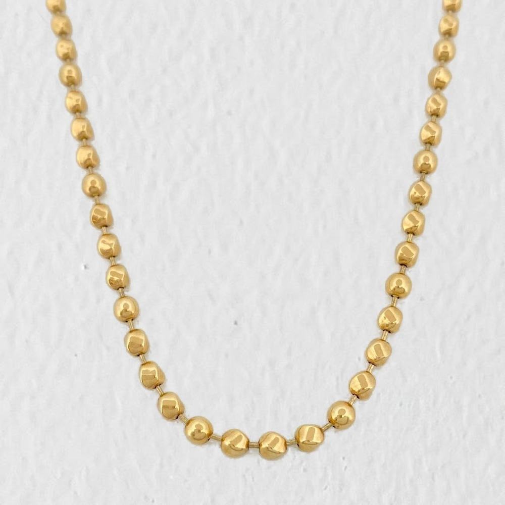 Cadena Militar 15.95g / 65cm / 3mm Oro Amarillo 18K