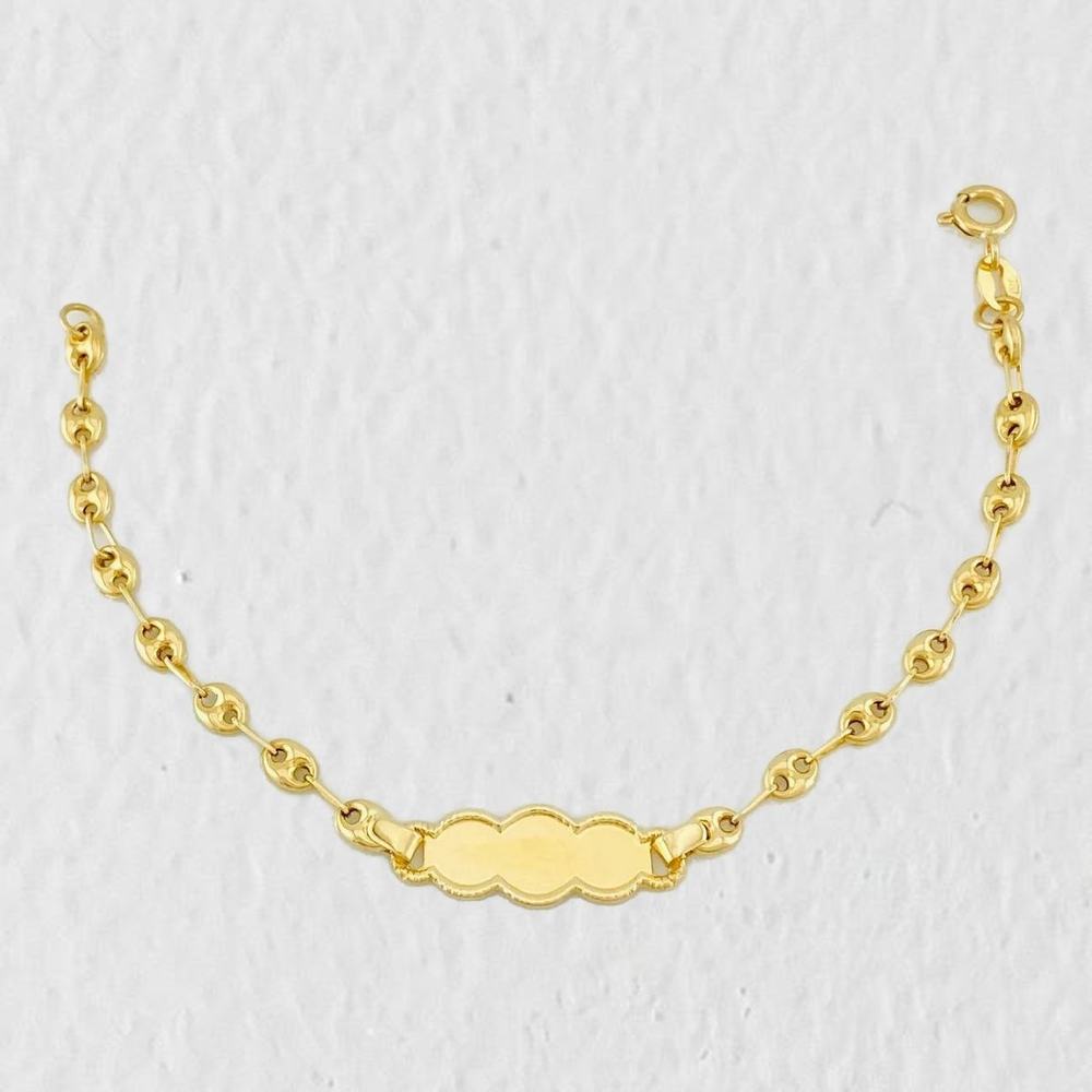 Pulso Bebé GC Nube 1.95g / 14.5cm / 3.4mm Oro Amarillo 18K