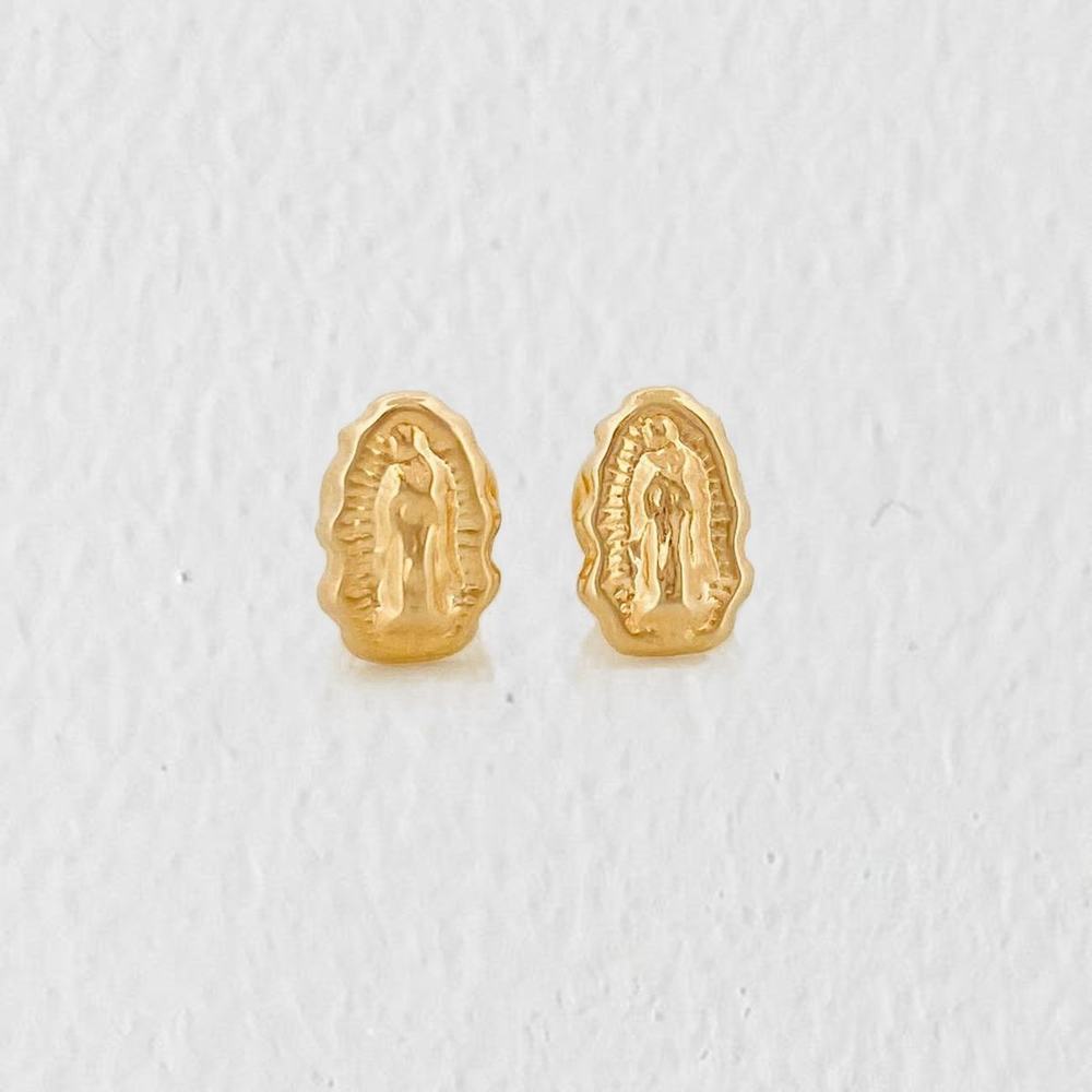 Topos Virgen Guadalupe 0.75g / 5.42mm Oro Amarillo 18K